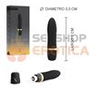 Vibrador aterciopelado Bcute sumergible negro